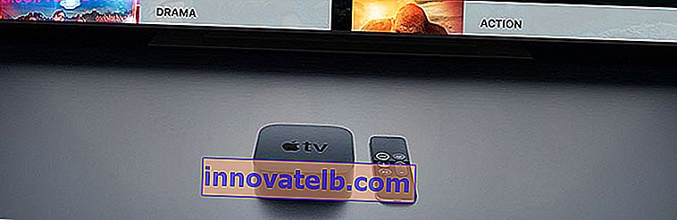 Apple TV zum Anschließen des iPhone an das Fernsehgerät