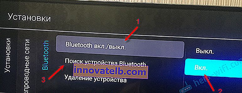 Bluetooth-Aktivierung auf Philips und Sony auf Android TV