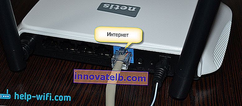 Anschließen eines Netis WF2419-Routers