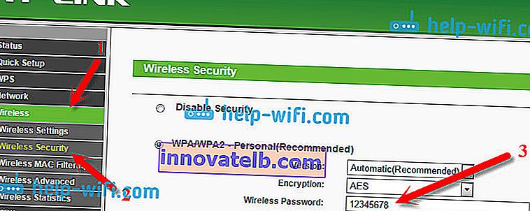 Wi-Fi Passwort auf Tp-Link