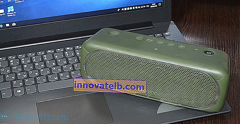 Bluetooth-Lautsprecher mit Laptop und Computer