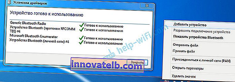 Installieren des USB-Bluetooth-Adapters in Windows 7