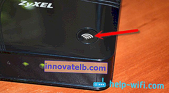 Taste zum Ausschalten von Wi-Fi auf Zyxel Keenetic