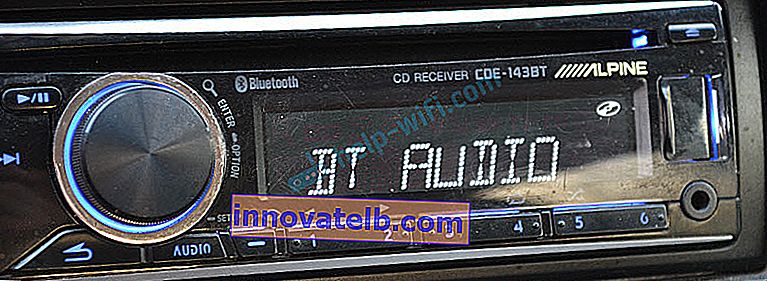 Activación del modo de audio Bluetooth en la radio de su automóvil