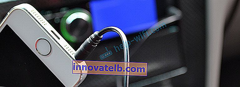Conexión del iPhone a la radio del coche mediante un cable AUX