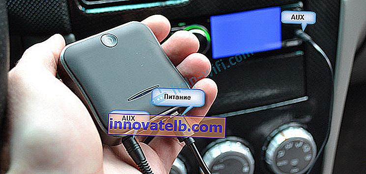 Conexión del transmisor Bluetooth a la radio del coche