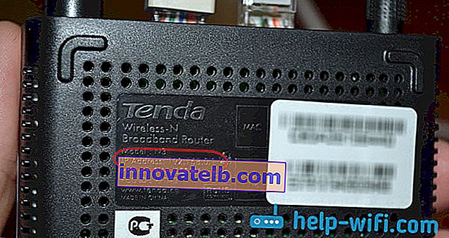 192.168.0.1 - ip-cím a Tenda beállításainak megadásához