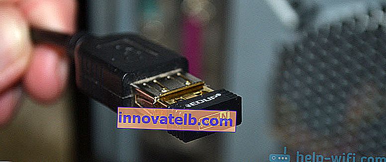 Ansluter USB Wi-Fi-adapter EDUP till PC