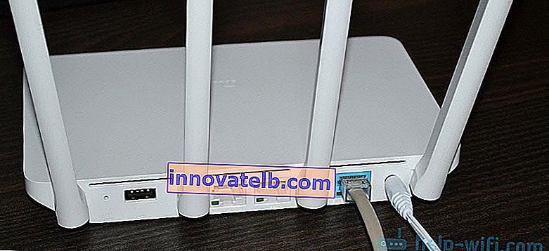 Worship Internet (WAN) ל- Mi Wi-Fi Router 3