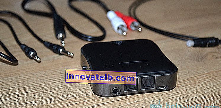 Bluetooth TV-sender med optisk lydkabel