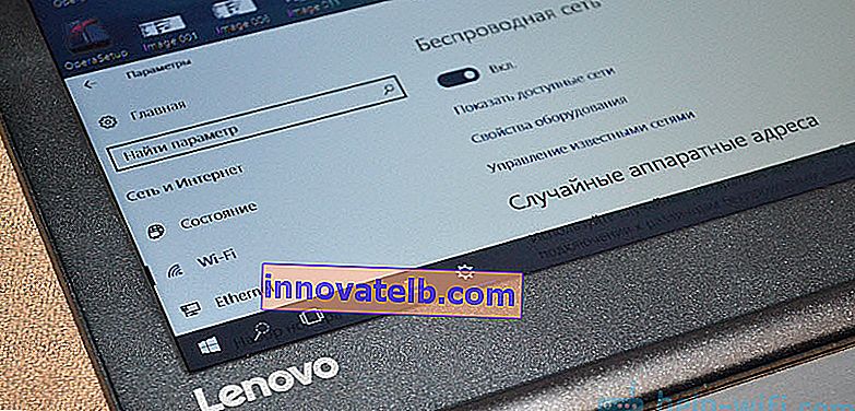 Wi-Fi beállítása egy Lenovo laptopon