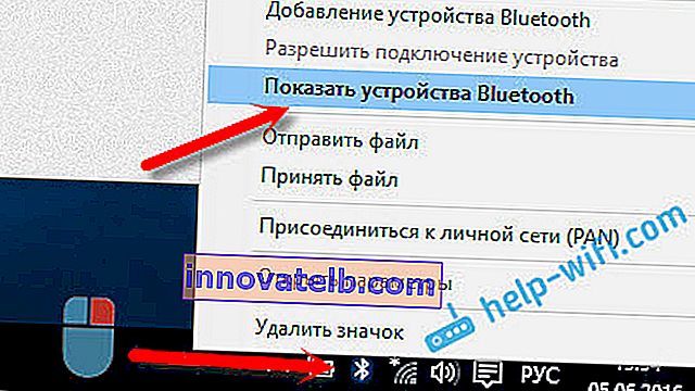 Csatlakozás az internethez Bluetooth használatával a Windows 10 rendszerben