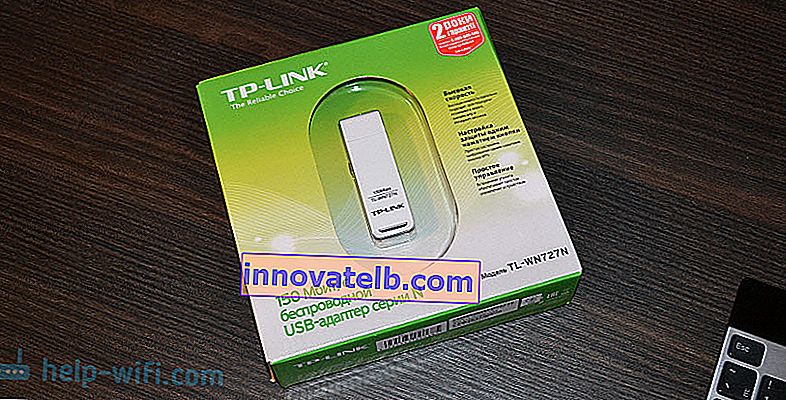 Csomagolás TP-Link TL-WN727N