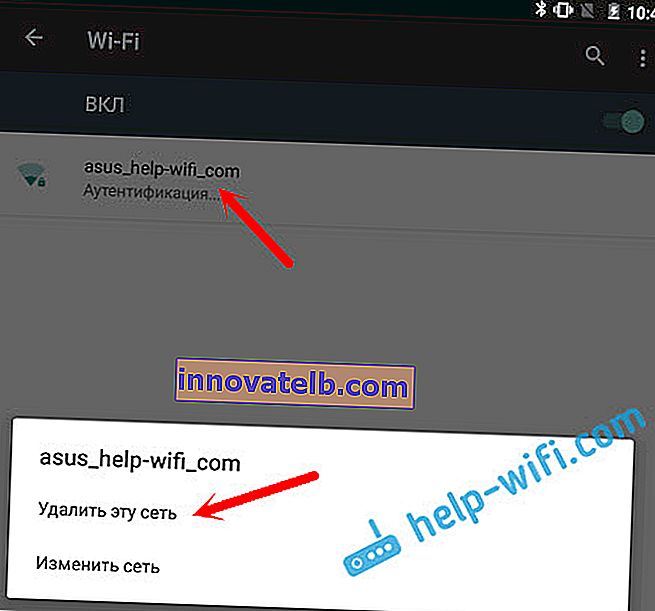 Android: Nesprávne heslo pri pripájaní k sieti Wi-Fi
