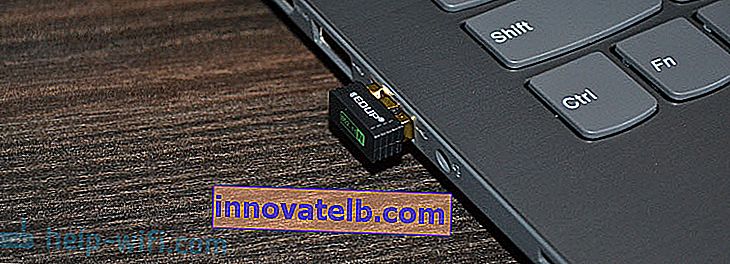 Adaptador USB Wi-Fi de 5 GHz para computadora portátil