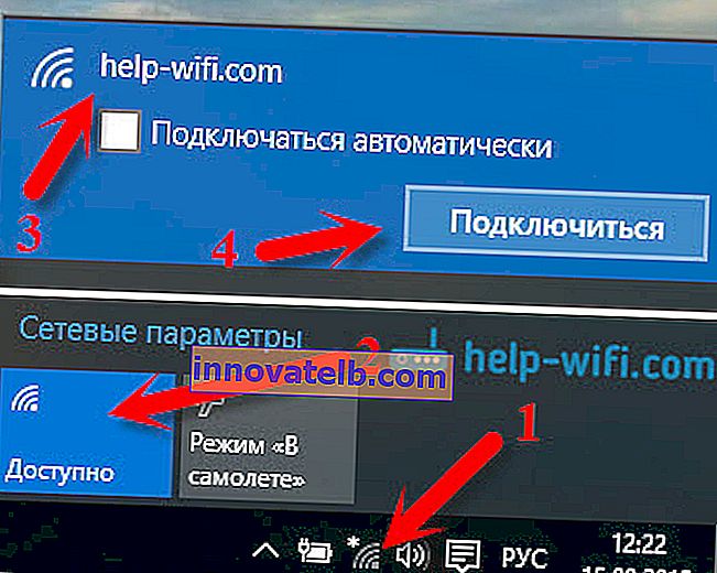 Nastavenie Wi-Fi v systéme Windows 10