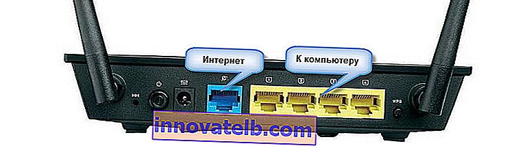 Conectarea computerului și a internetului la Asus RT-N12E