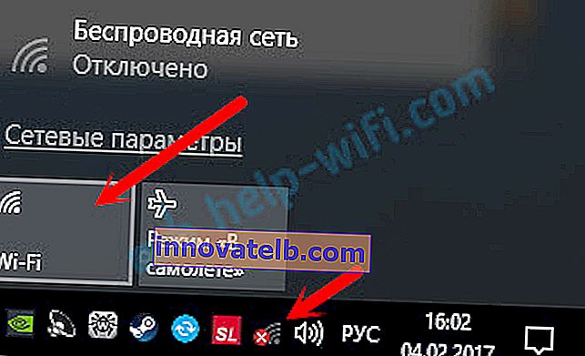 Administrer Wi-Fi på en ASUS bærbar computer med Windows 10
