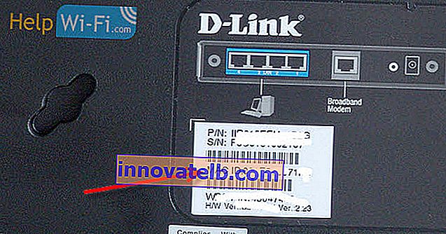 fysisk adresse på D-Link router