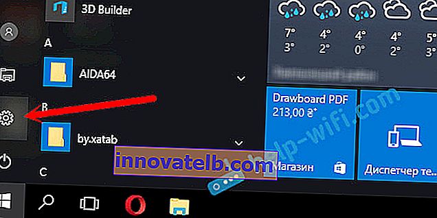 Tilbakestill internettinnstillingene via alternativer i Windows 10