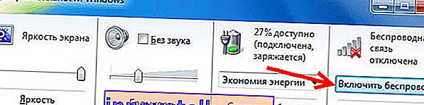 Povolenie bezdrôtovej komunikácie v systéme Windows 7