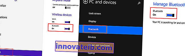 Bluetooth problémák a Windows 8 és 8.1 rendszerben