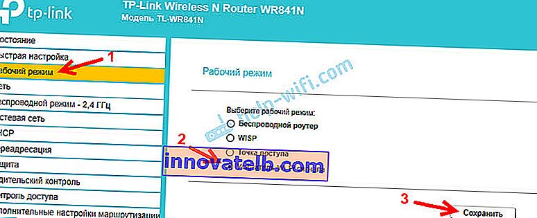 Schimbarea modului de operare al routerului TP-Link la un amplificator Wi-Fi