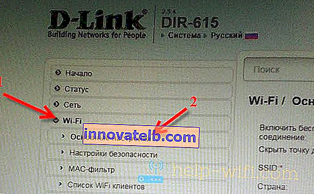Konfigurácia Wi-Fi na DIR-615