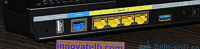 USB port na domácom routeri
