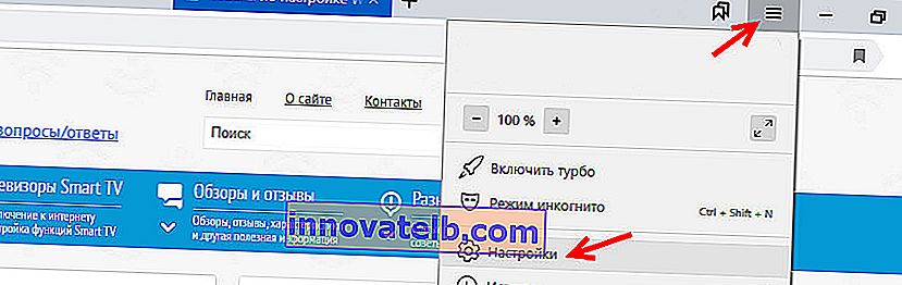 Navegador Yandex: configuración de notificaciones