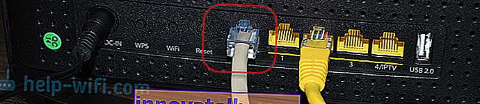 Conexión del cable del proveedor a Tenda AC9