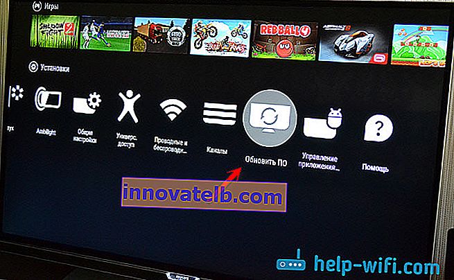 Actualice el software en su televisor Philips (Android TV)