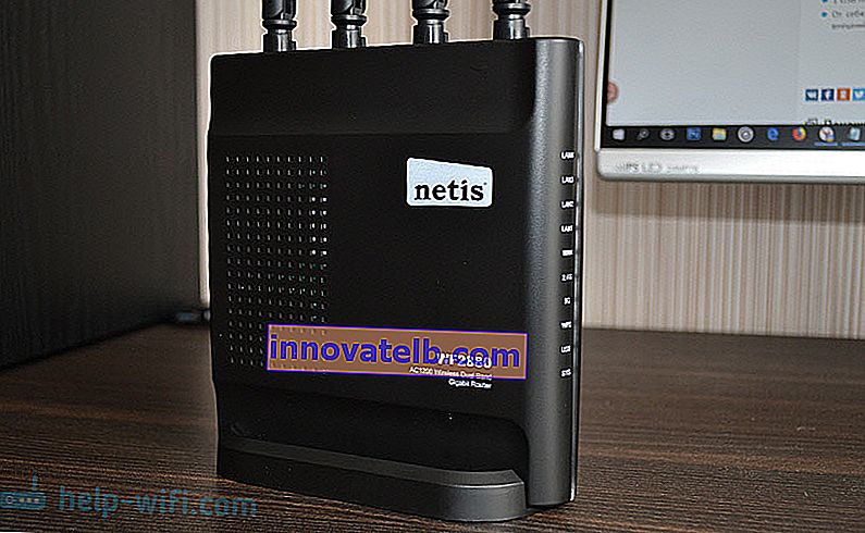 Udseende af Netis WF2880 router