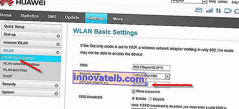 Passwort vom Huawei Wi-Fi Router vergessen