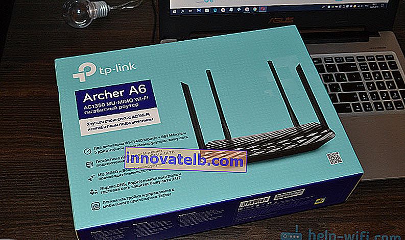 Embalaje TP-Link Archer A6