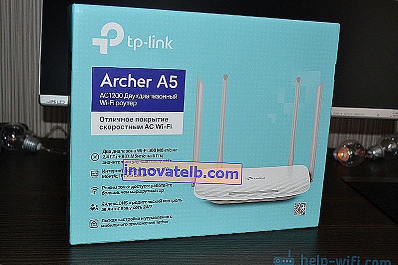 Csomagolás TP-Link Archer A5