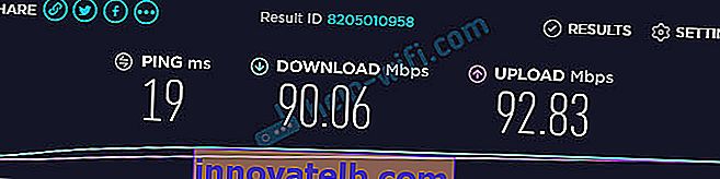 Hastighedsmålinger via TP-Link Archer A5 router