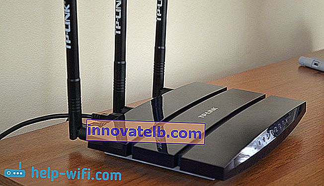 TL-WR1045ND router erős TL-ANT2408CL TP-LINK antennákkal
