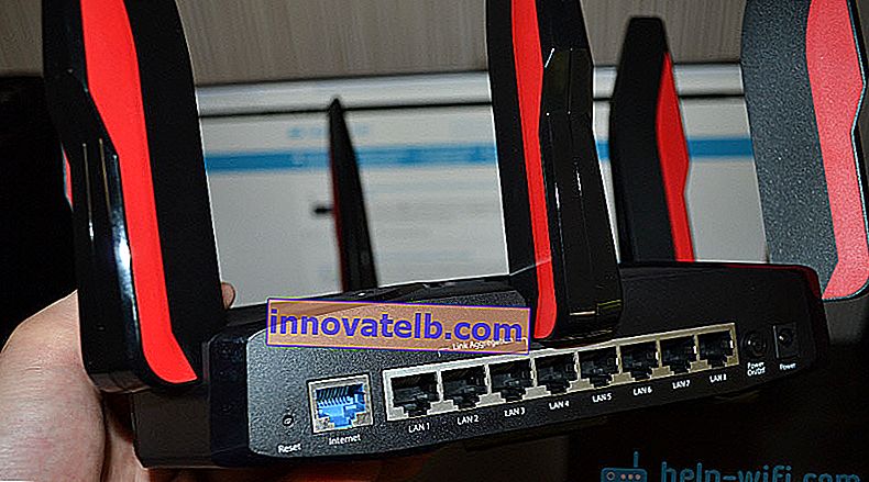 Portok a TP-Link Archer C5400X routeren
