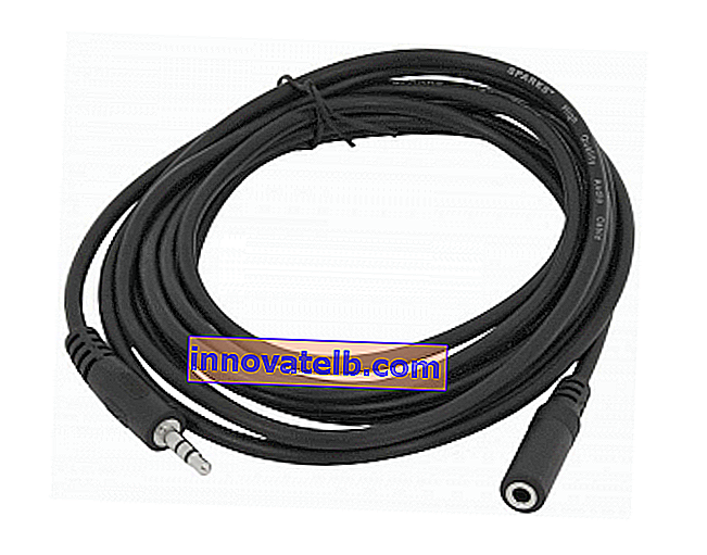 Produžni kabel od 3,5 mm za spajanje slušalica na televizor