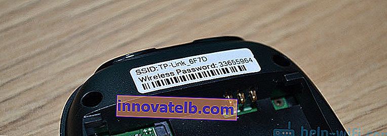 Gyári SSID / jelszó TP-Link M7200