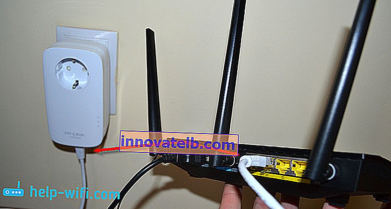 Povezivanje TP-Link TL-PA8010P KIT